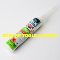 Acrylaatkit - schilderskit overschilderbare afdichtingskit wit koker 300 ml - anti-crack | 6309537